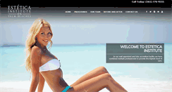 Desktop Screenshot of esteticainstitute.com